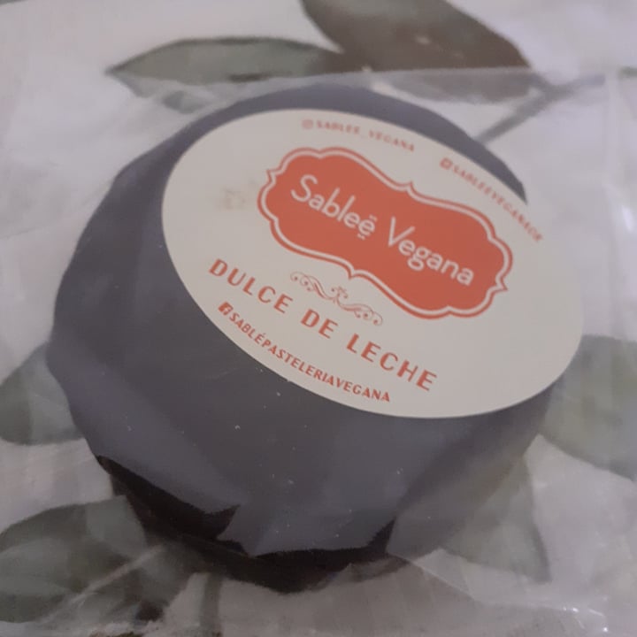 photo of Sablêe Vegana Alfajor de dulce de leche shared by @solarrua on  15 Jul 2021 - review