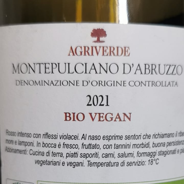 photo of Agriverde Montepulciano d'Abruzzo Natum shared by @aili59 on  05 Nov 2022 - review