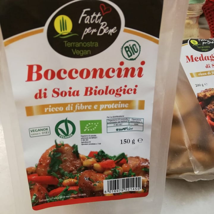 photo of Terranostra Vegan Bocconcini di soia biologici shared by @cate88 on  10 Apr 2021 - review