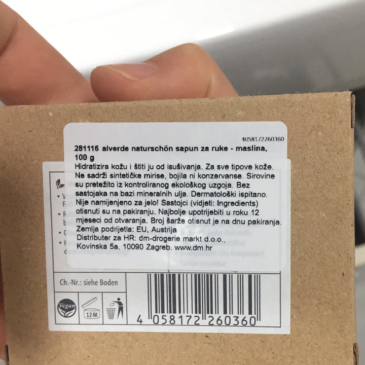 review photo of Alverde Naturkosmetik Naturschön Gesichts-Seife shared by @biljana on 17 Aug 2021 - review