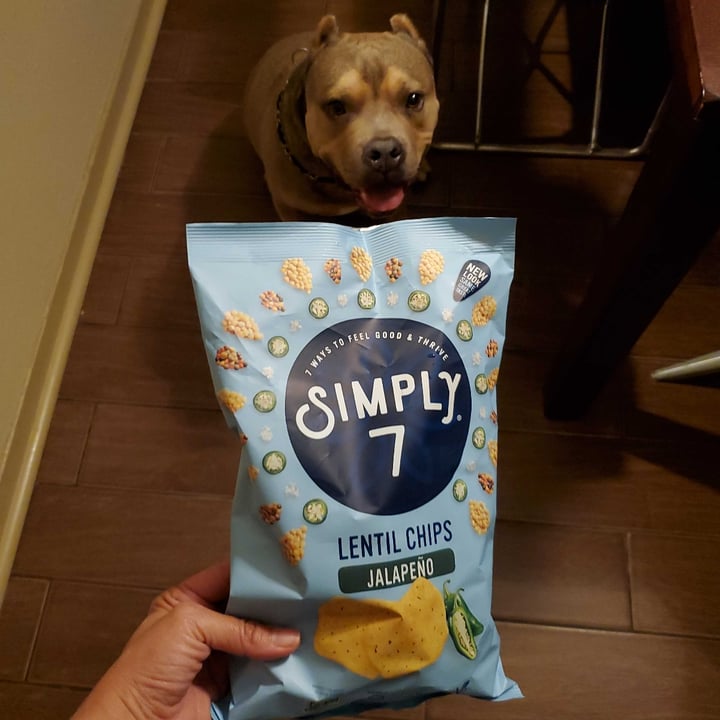 photo of Simply 7 Snacks Lentil Chips (Jalapeño) shared by @eriluc on  21 Nov 2020 - review