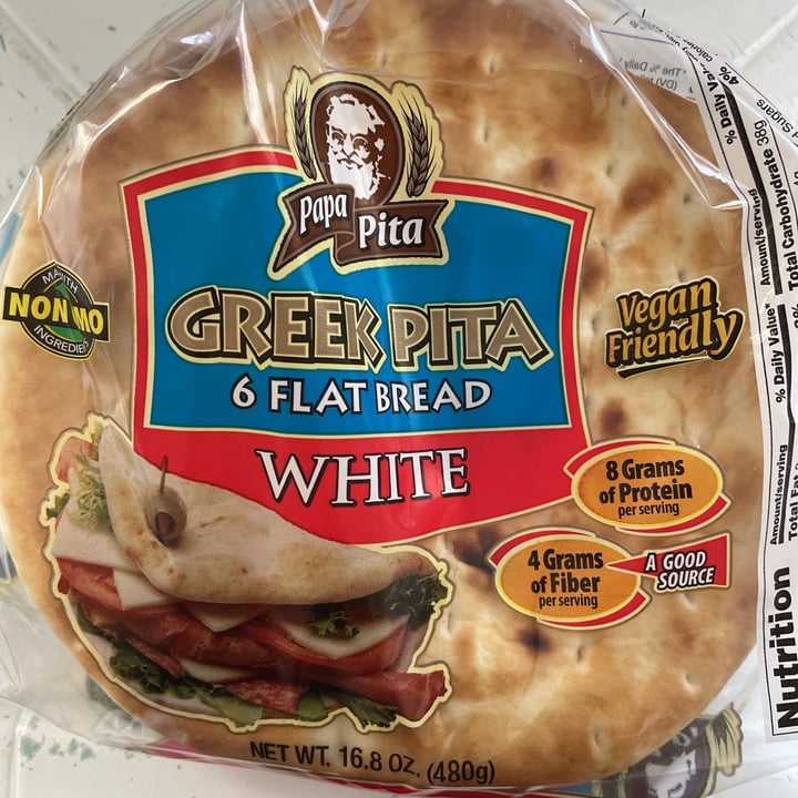 photo of Papa pita White Greek Pita shared by @j747 on  18 Apr 2021 - review