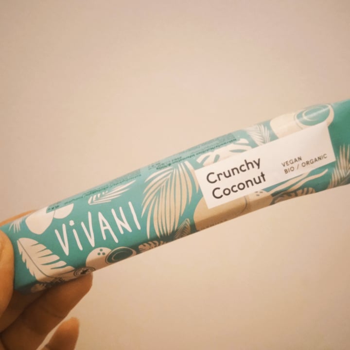 photo of Vivani Crunchy coconut shared by @polpettavegana on  01 Sep 2022 - review