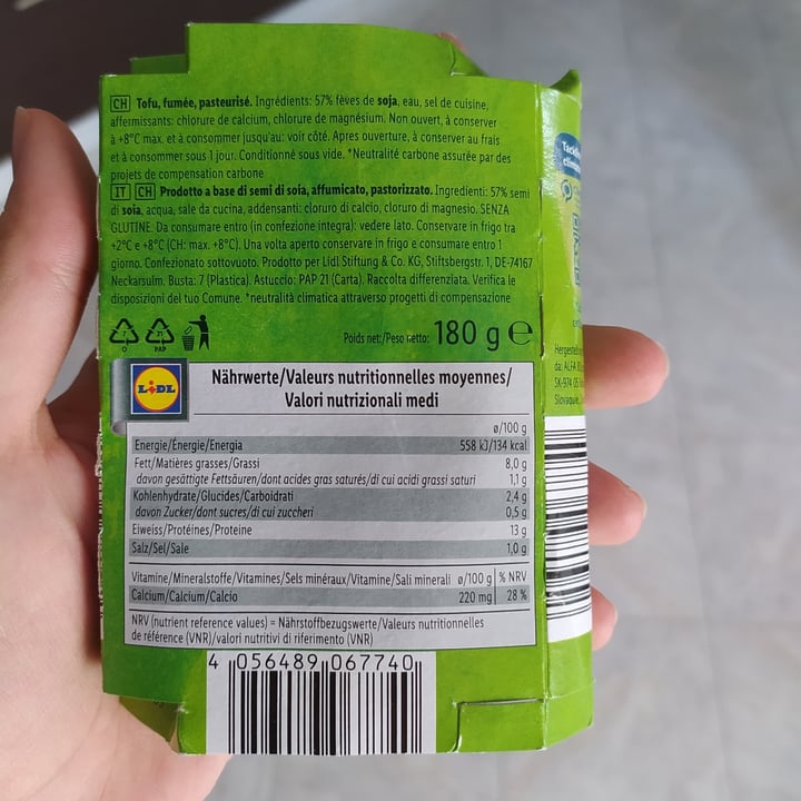 review photo of Vemondo Tofu Affumicato shared by @maartine on 08 Aug 2022 - review