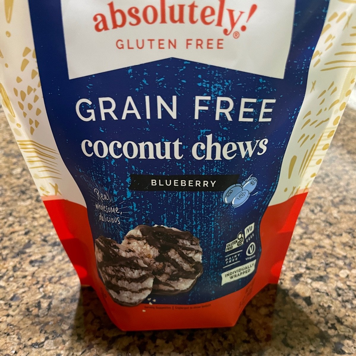 Absolutely gluten free Grain free coconut chews blueberry Reviews
