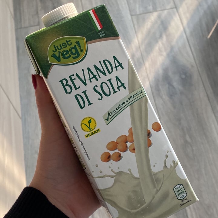 photo of Just Veg! (ALDI Italy) Bevanda di soia shared by @ameliaa on  06 Apr 2022 - review