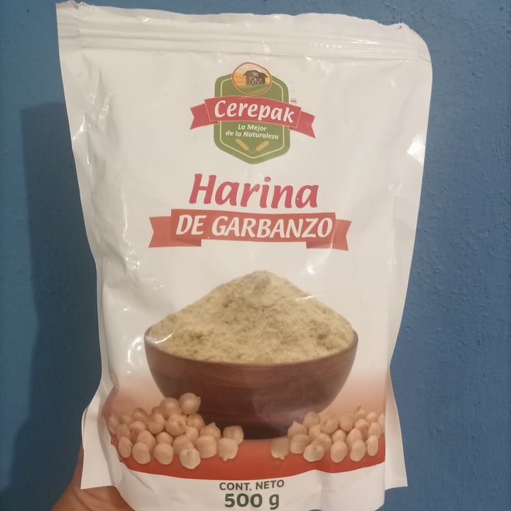 review photo of Cerepak Harina De Garbanzo shared by @valevegan8a on 31 Jan 2022 - review