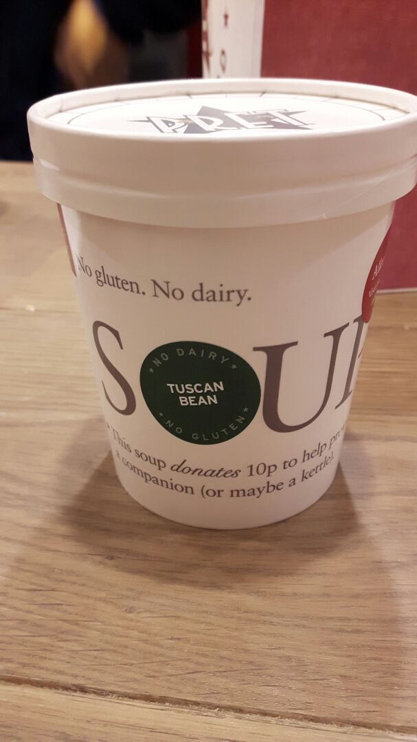 photo of Pret A Manger Tuscan Bean Soup shared by @darkchocoholic on  16 Dec 2018 - review