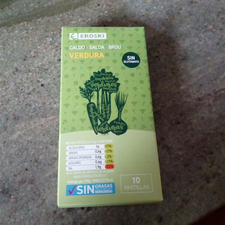 review photo of Eroski Caldo de Verdura shared by @vegalego on 10 Oct 2020 - review