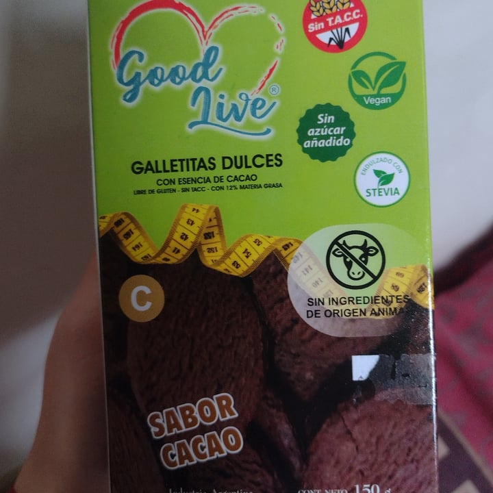 photo of Good live Galletitas de cacao shared by @spookycarol on  29 Nov 2021 - review