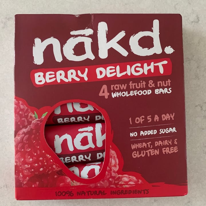photo of Nākd. Berry Delight Bar shared by @morley on  12 Mar 2021 - review
