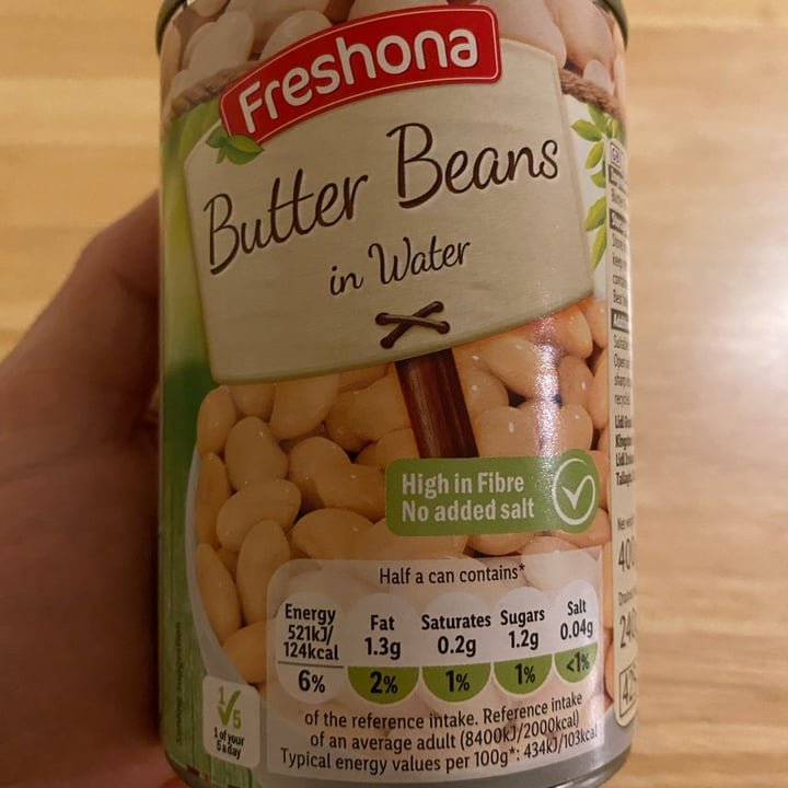 review photo of Freshona Butter beans shared by @fethitemel on 30 Jan 2022 - review
