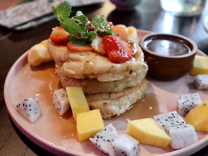 photo of Rosie's cafe Vegan Pancakes shared by @kaylabear on  28 Nov 2019 - review