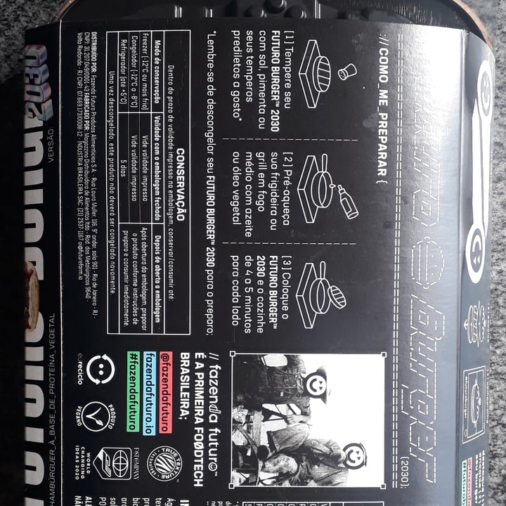 photo of Fazenda Futuro - Future Farm Futuro Burger shared by @rebecaoliveira9 on  04 Jun 2022 - review