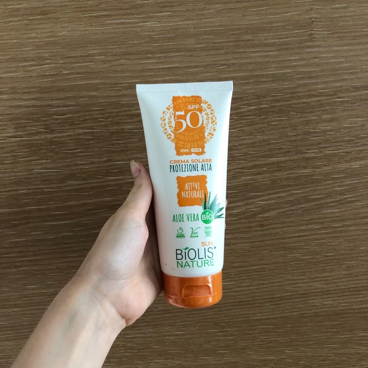 review photo of Biolis Nature Crema solare shared by @zophfromsalem on 03 Aug 2021 - review