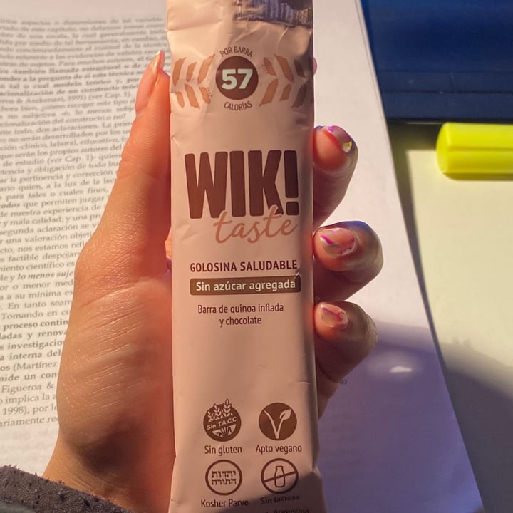 photo of Wik taste Golosina Saludable shared by @miliyousse on  19 Oct 2021 - review