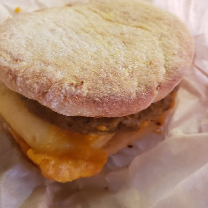 photo of Philz Coffee Vegan Breakfast Sandwich shared by @morganthevegan on  25 Aug 2021 - review