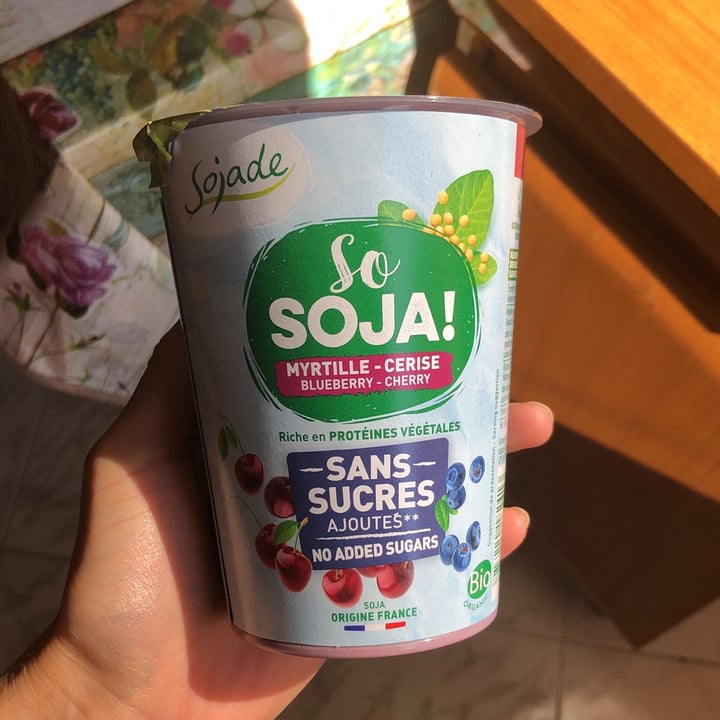 review photo of Sojade Ciliegia Mirtillo Senza Zucchero shared by @giuli9 on 25 Mar 2022 - review