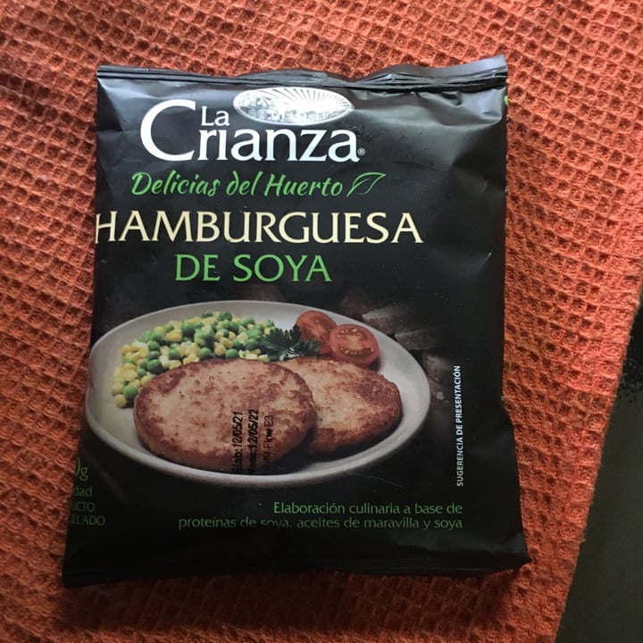 review photo of La Crianza Hamburguesa de Soya shared by @javieraji on 11 Jun 2021 - review