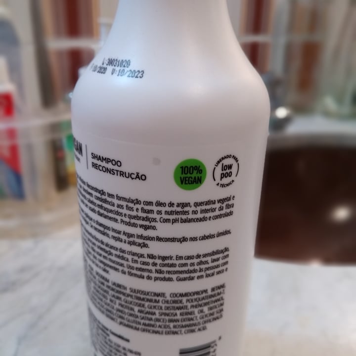 review photo of Inoar Inoar argan infusion shampoo shared by @mgloria on 19 Apr 2022 - review