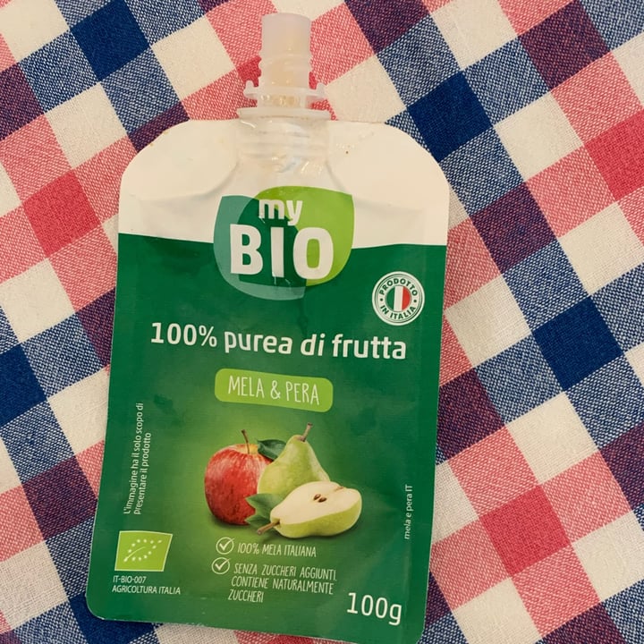 photo of My Bio 100% purea di frutta shared by @michylo on  17 Sep 2022 - review