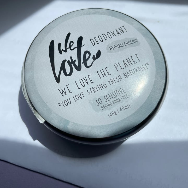 photo of We love the planet Deodorant So Sensitive shared by @mareeavegfit on  28 Apr 2022 - review