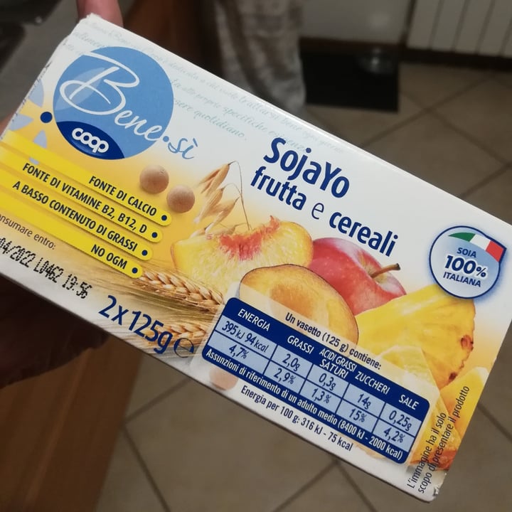 photo of Coop Sojayo frutta e cereali shared by @noemifantoni00 on  30 Mar 2022 - review