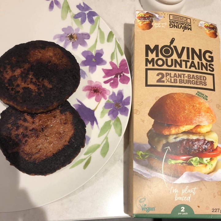 photo of Moving Mountains Plant-based 1/4 Lb Burgers shared by @shmambam on  31 Jan 2021 - review