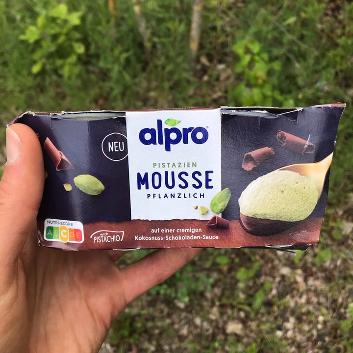 photo of Alpro Pistachio Mousse shared by @david- on  27 May 2021 - review