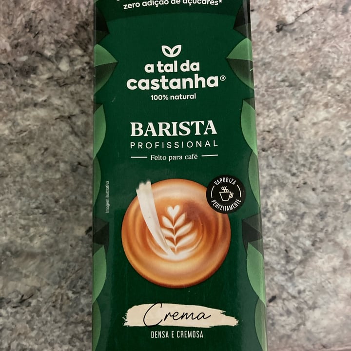 photo of A Tal da Castanha Barista Crema shared by @nanamoreira on  09 Apr 2022 - review