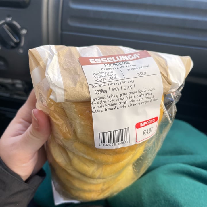 photo of Esselunga Focaccine shared by @sofiamaragliano on  14 Mar 2022 - review
