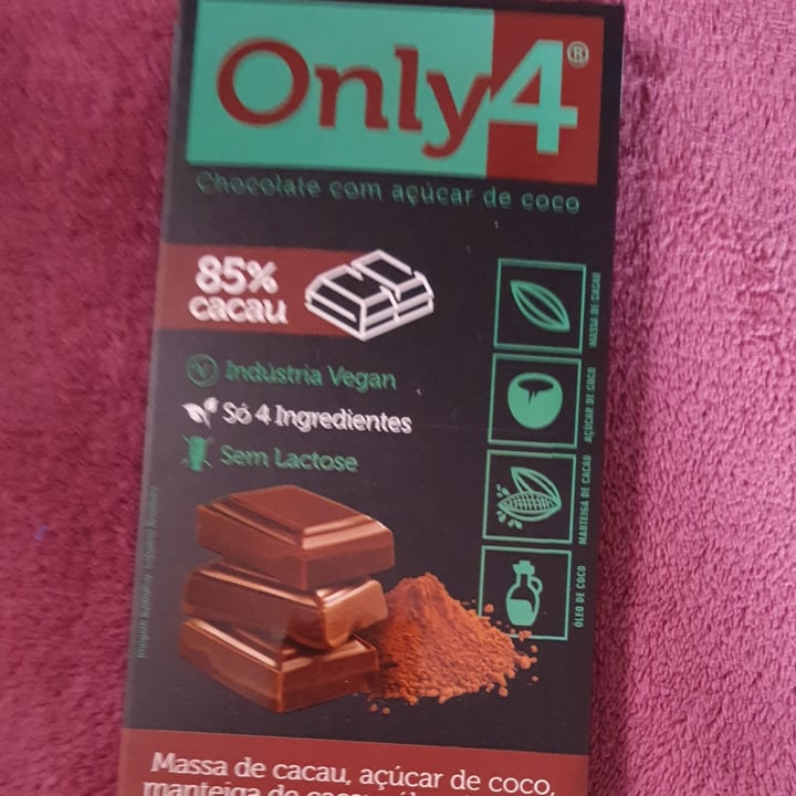 photo of Only4 Only4 Chocolate Com Açúcar De Coco shared by @silvanaservolo on  08 Jul 2022 - review