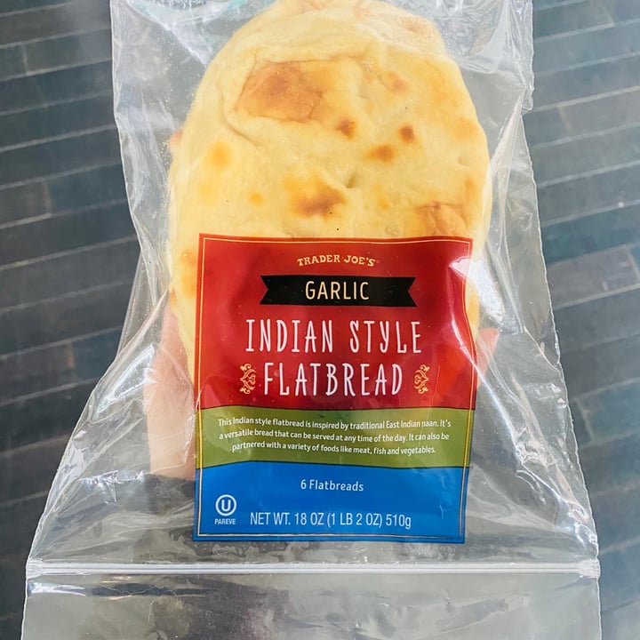 Trader Joe's Indian Style Flatbread (Garlic) Review abillion