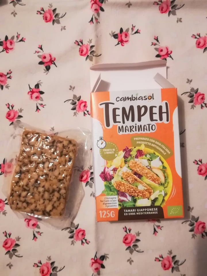 review photo of Cambiasol Tempeh Marinato shared by @moonincancer on 12 Apr 2021 - review