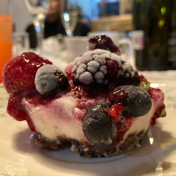 photo of Nutri Organic Cheesecake de frutos rojos shared by @catrielasoleri on  13 Jan 2022 - review