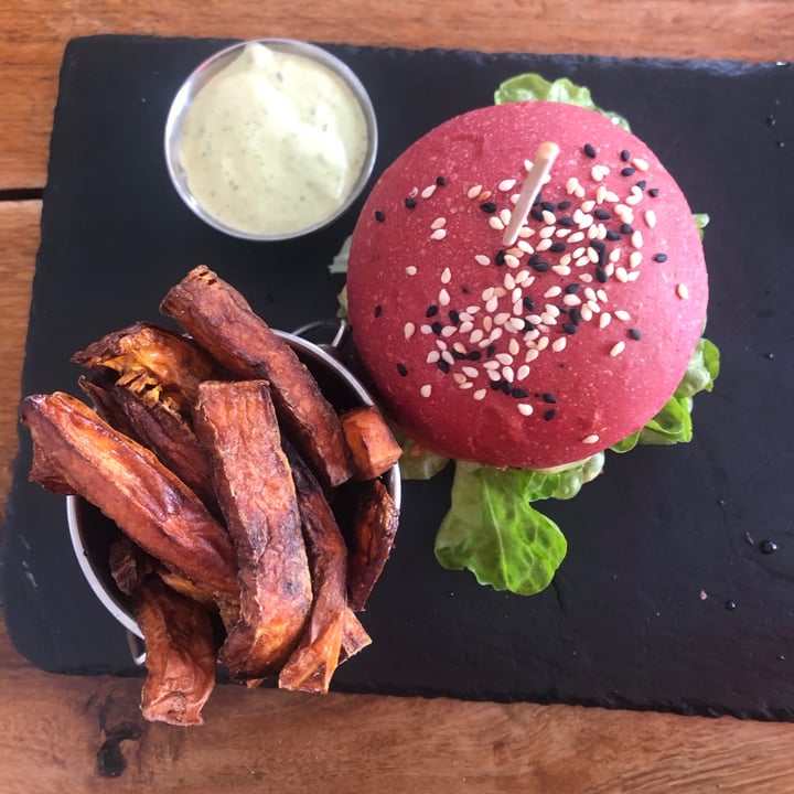 photo of Scheckter's RAW Gourmet Raw burger shared by @leighclare29 on  21 Sep 2020 - review
