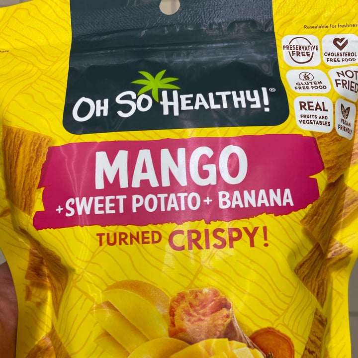 review photo of Oh So Healthy! Mango+Sweet Potato+Banana Turned Crispy shared by @keithsababab on 25 Apr 2021 - review