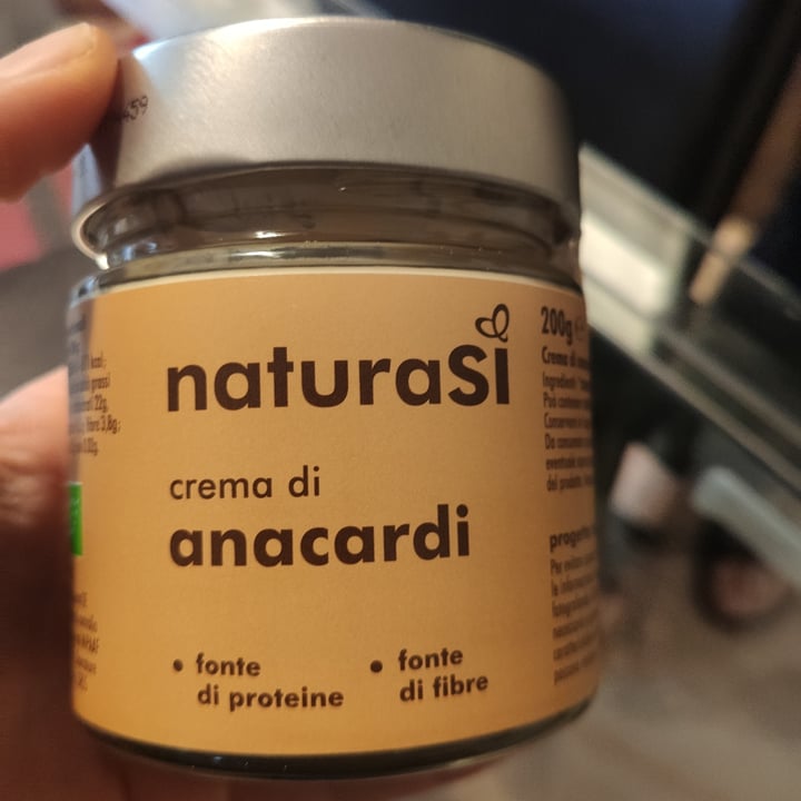 review photo of Natura Sì Crema di anacardi shared by @fedechicca on 24 Dec 2021 - review