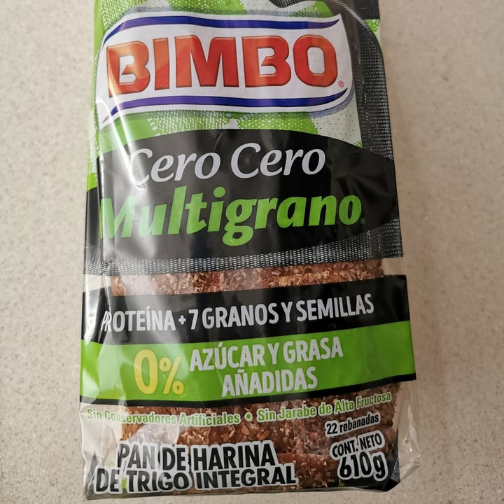 photo of Bimbo Cero Cero Multigrano shared by @lauraviolantee on  29 Mar 2022 - review