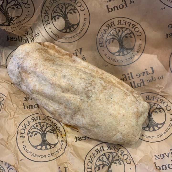 photo of Copper Branch Burrito Branchero shared by @deathoverdecaf on  26 Sep 2021 - review