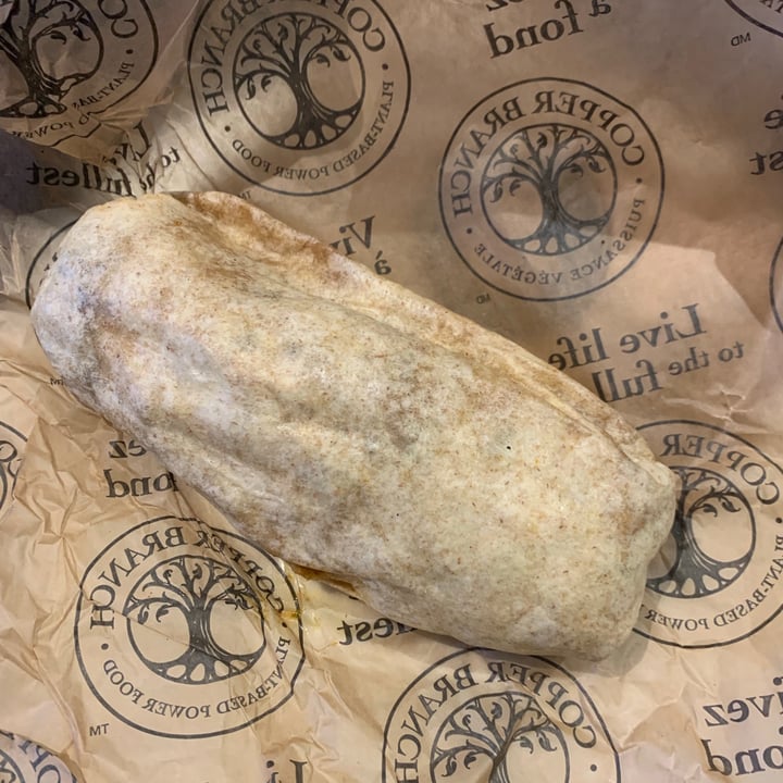 review photo of Copper Branch Burrito Branchero shared by @deathoverdecaf on 26 Sep 2021 - review
