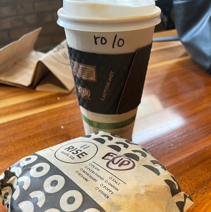 photo of Rise Bagel Co. Rosemary Latte shared by @lonica on  21 Oct 2022 - review