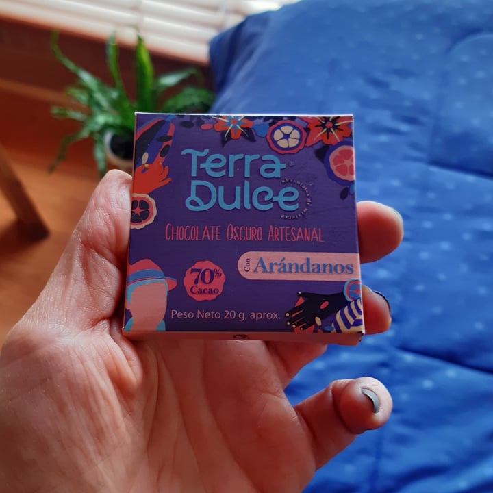 photo of Terra dulce Chocolate con arándanos shared by @adrivegama on  20 Mar 2021 - review