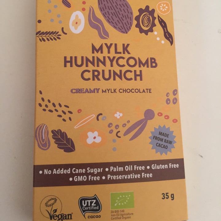 photo of The Chocolate Yogi Mylk Hunnycomb Crunch shared by @vibrantvegan on  29 Oct 2021 - review