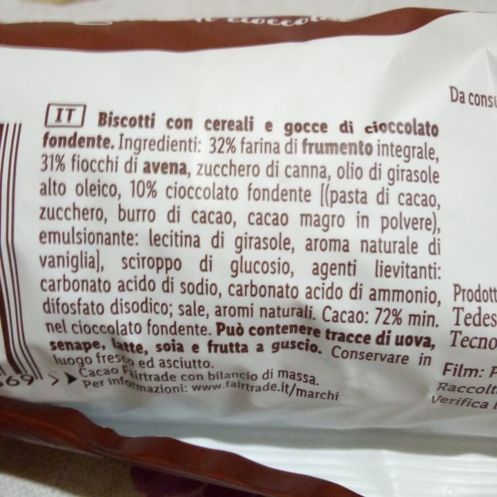 photo of Realforno Biscotti Cereali E Gocce Di Cioccolato shared by @saimonanimalslover on  15 Oct 2022 - review