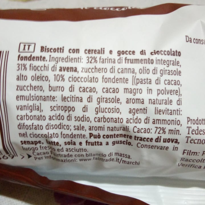 review photo of Realforno Biscotti Cereali E Gocce Di Cioccolato shared by @saimonanimalslover on 15 Oct 2022 - review