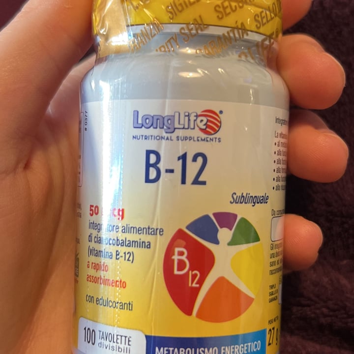 review photo of Longlife B-12 1000 mcg shared by @benedetta95 on 01 Dec 2021 - review