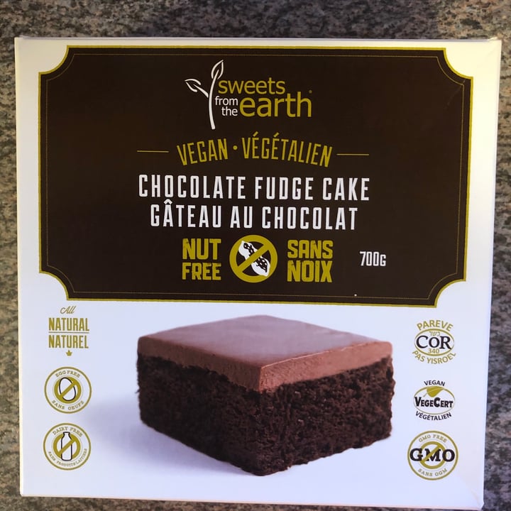 photo of Sweets from the Earth Chocolate Fudge Cake shared by @lilakola on  15 Feb 2021 - review