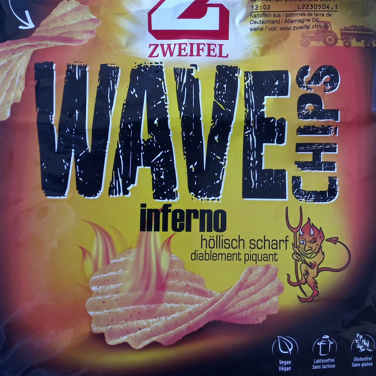 Achat Zweifel Wave · Chips · Inferno • Migros