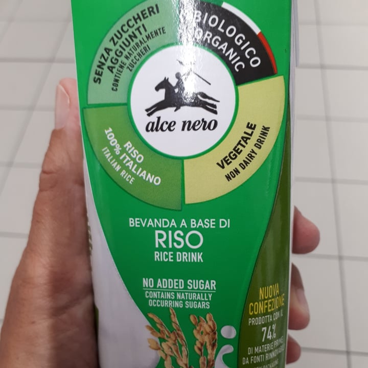 photo of Alce Nero Bevanda di riso shared by @ritavegan on  29 Sep 2022 - review